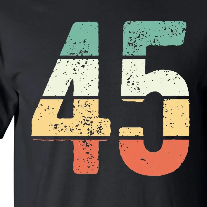 Number 45 Commemorating 45 Years Of Forever Tall T-Shirt