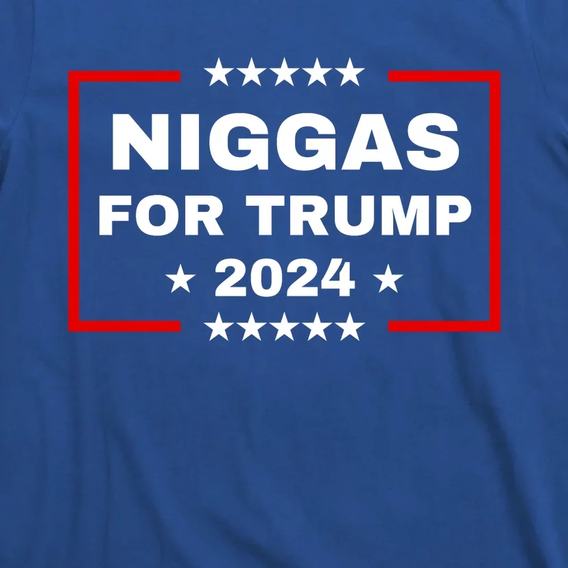 Niggas 4 Trump 2024 T-Shirt