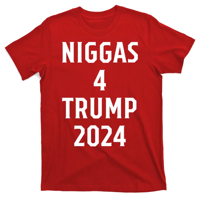 Niggas 4 Trump 2024 T-Shirt