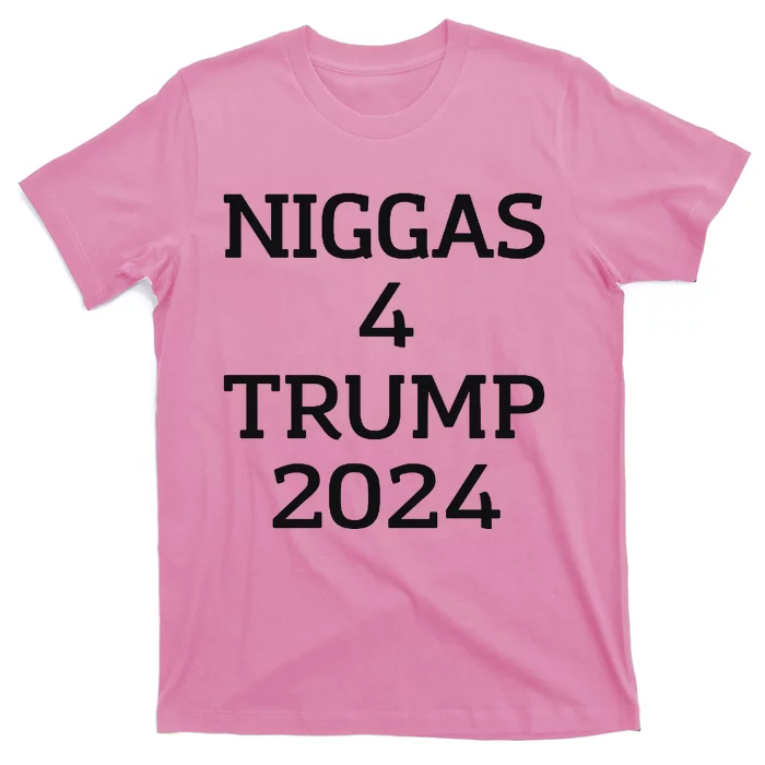 Niggas 4 Trump 2024 T-Shirt