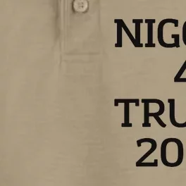 Niggas 4 Trump 2024 Dry Zone Grid Performance Polo