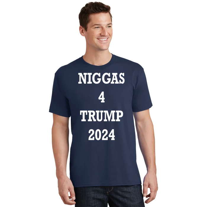 Niggas 4 Trump 2024 T-Shirt