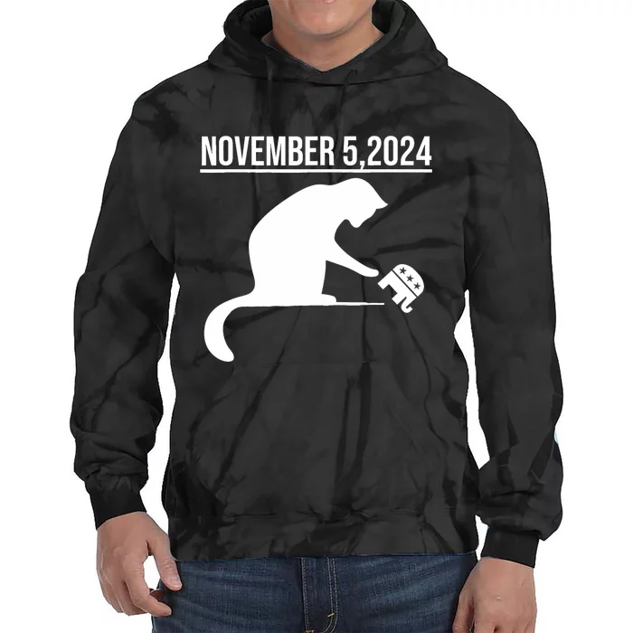 November 5 2024 The Revenge Of The Cat Ladies Tie Dye Hoodie