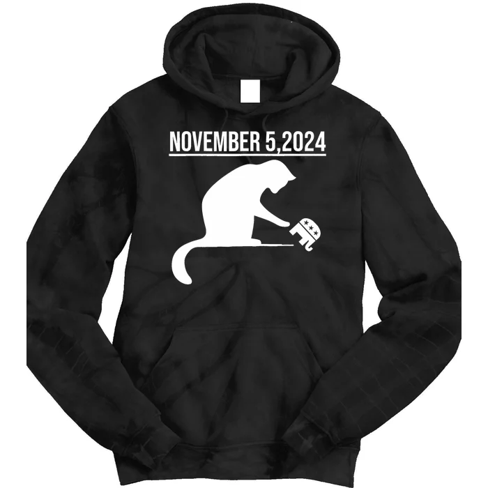 November 5 2024 The Revenge Of The Cat Ladies Tie Dye Hoodie