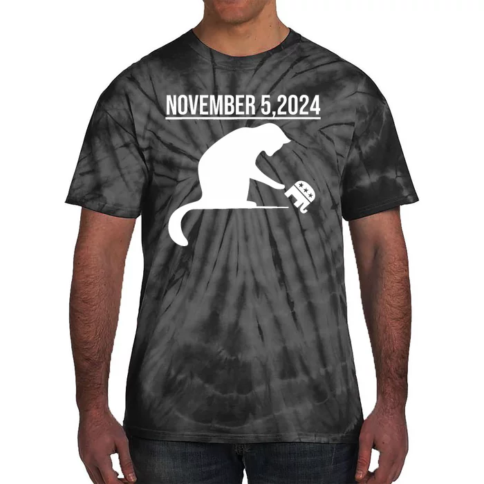 November 5 2024 The Revenge Of The Cat Ladies Tie-Dye T-Shirt