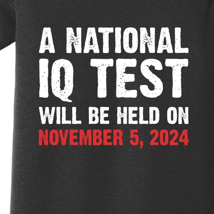 Nov 5 2024 National Iq Test Baby Bodysuit