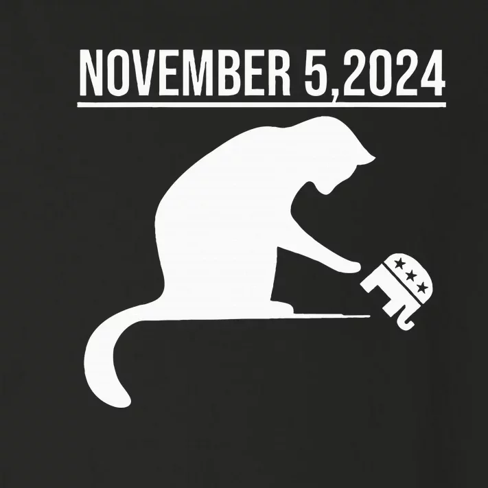 November 5 2024 The Revenge Of The Cat Ladies Cats Kamala Toddler Long Sleeve Shirt