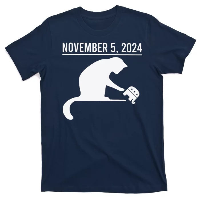 November 5th 2024 Political Big Cat Small Elephant T-Shirt