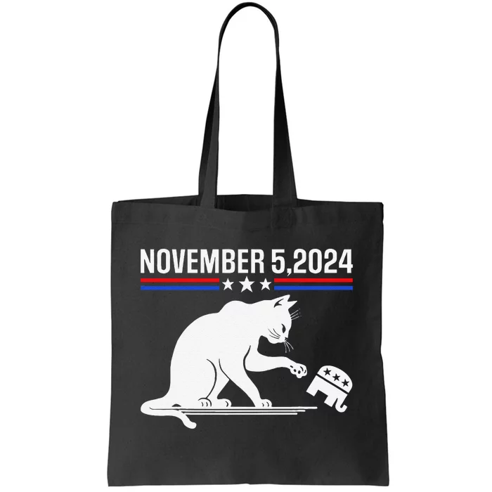 November 5 2024 The Revenge Of The Cat Ladies Meme Kamala Tote Bag