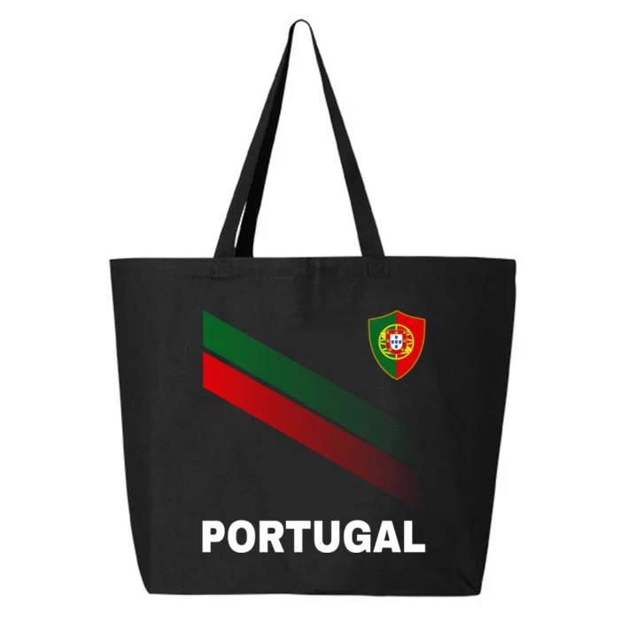 Number 7 Portugal Soccer Jersey Portuguese Football Men Women 25L Jumbo Tote