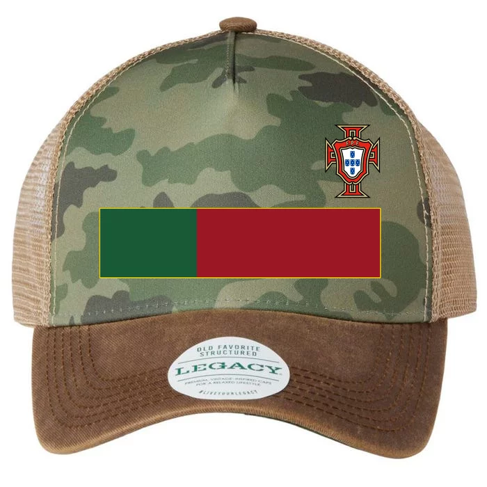 Number 7 Portugal Soccer Jersey Portuguese Football Men Women Front & Back Legacy Tie Dye Trucker Hat