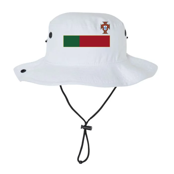 Number 7 Portugal Soccer Jersey Portuguese Football Men Women Front & Back Legacy Cool Fit Booney Bucket Hat