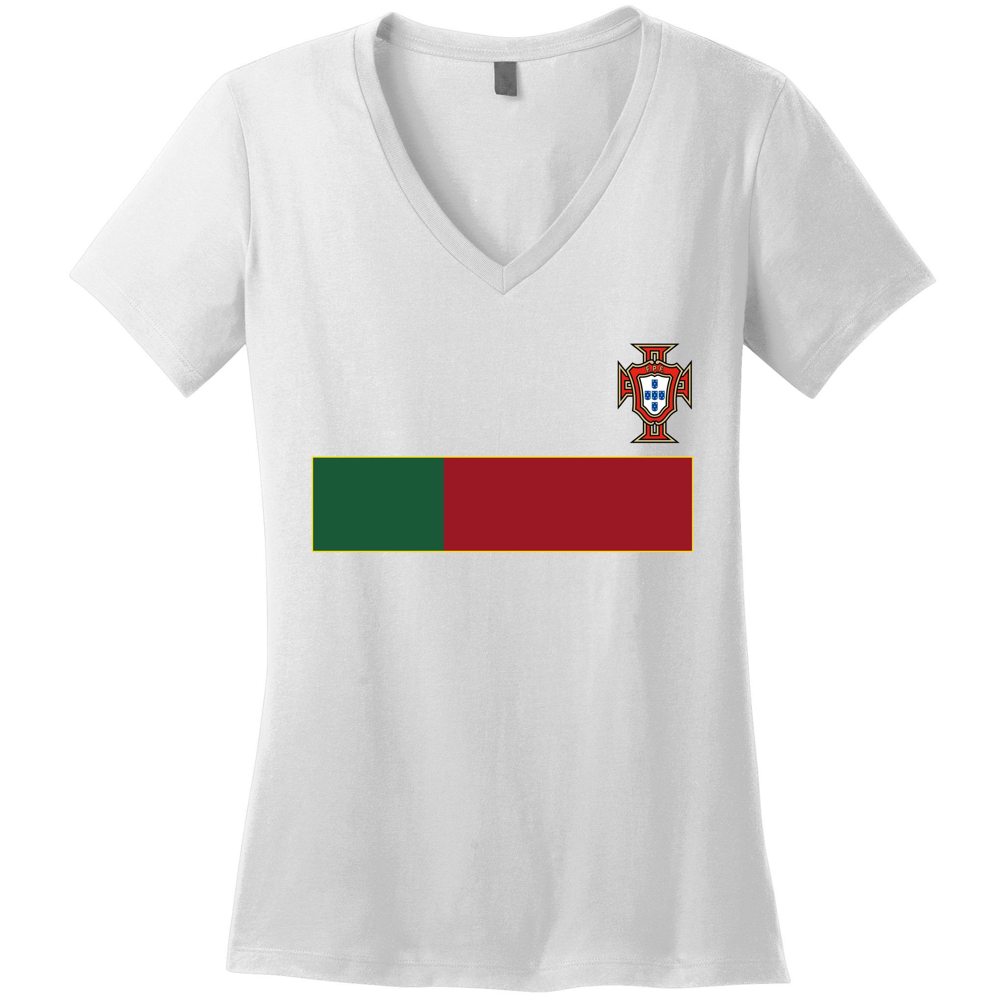 Flag of Portugal Women's Football Jersey