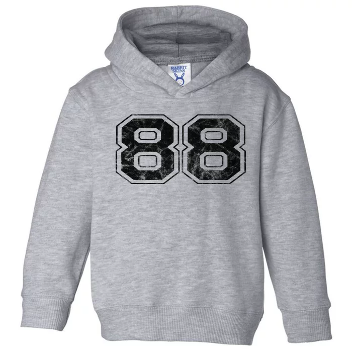 Number 88 Toddler Hoodie