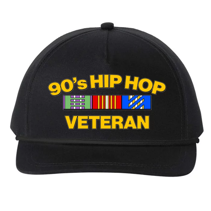 Nineties 90s Hip Hop Veteran Snapback Five-Panel Rope Hat