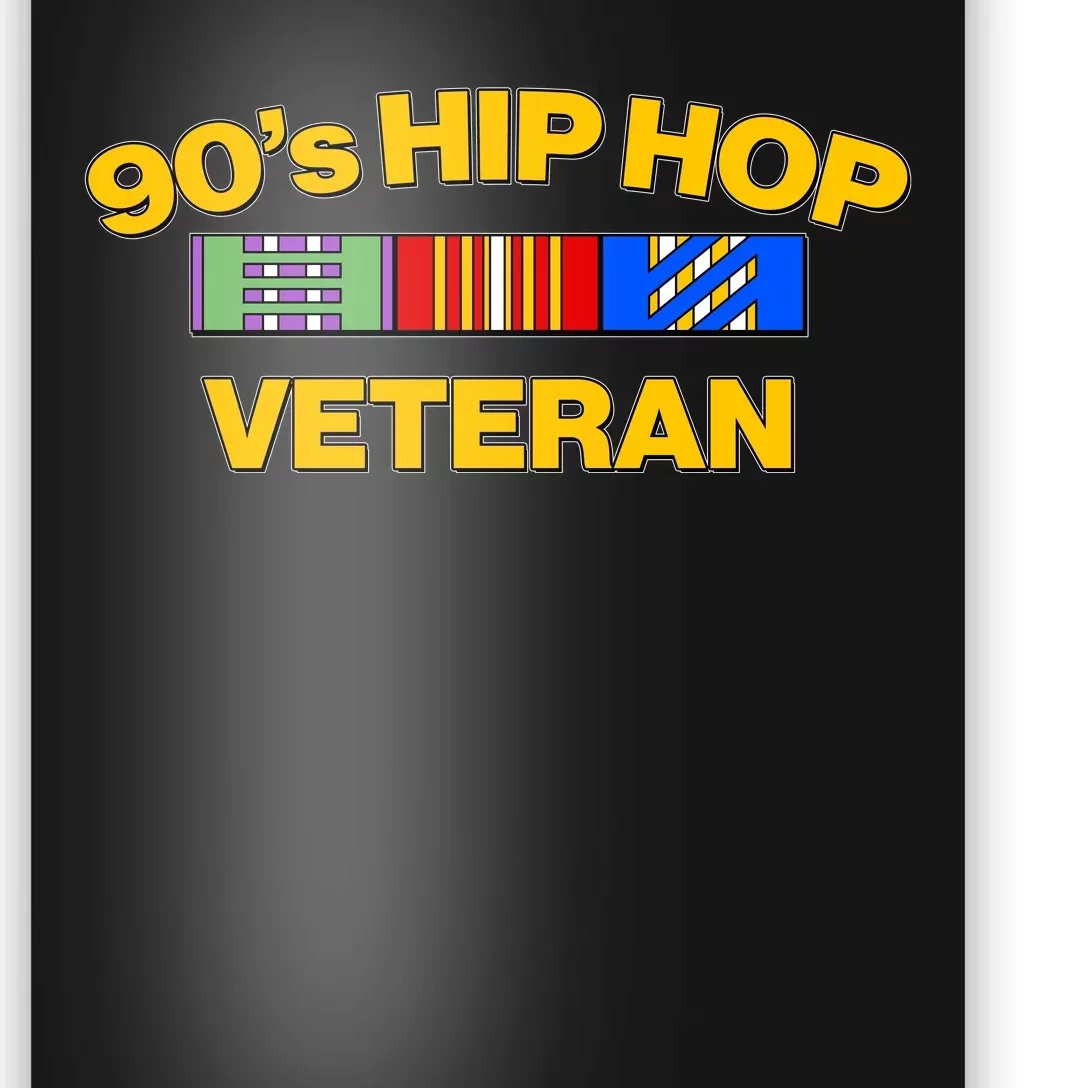 Nineties 90s Hip Hop Veteran Poster