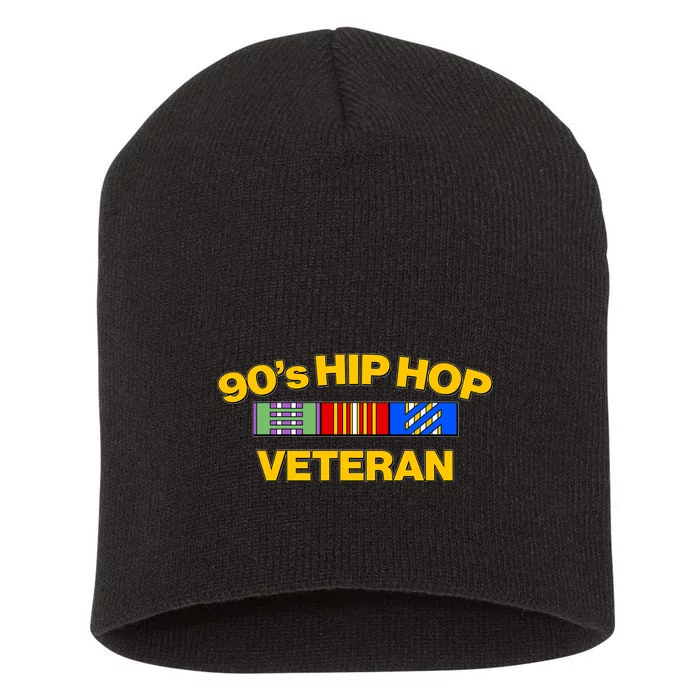 Nineties 90s Hip Hop Veteran Short Acrylic Beanie