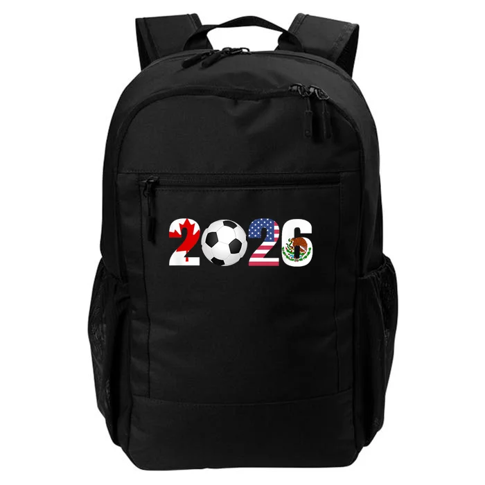 North America 2026 Football | Canada Usa Mexico Soccer Daily Commute Backpack