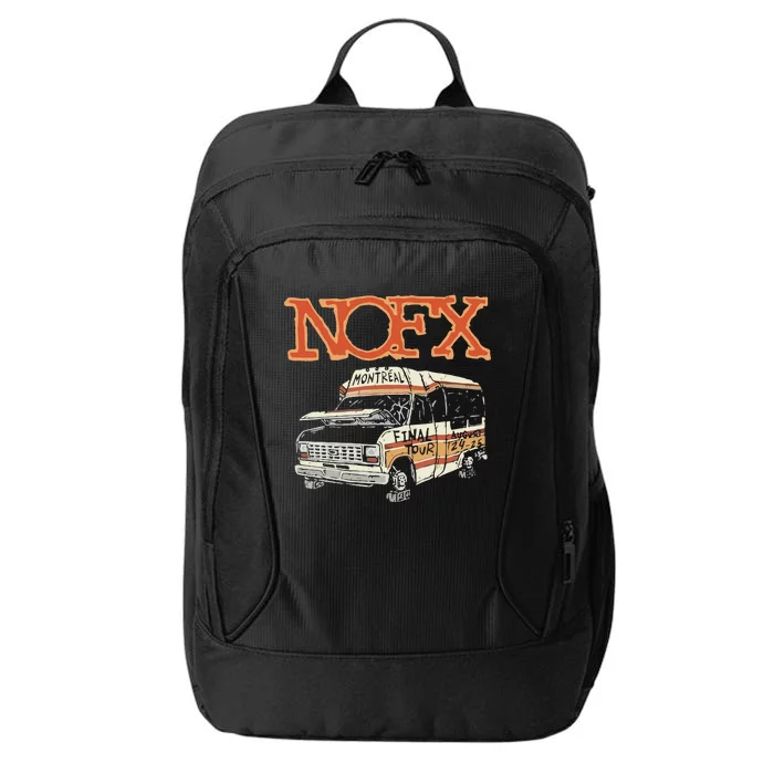 Nofx August 2425 2024 Parc Olympique In Montreal Qc City Backpack