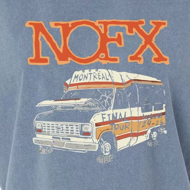 Nofx August 2425 2024 Parc Olympique In Montreal Qc Garment-Dyed Women's Muscle Tee