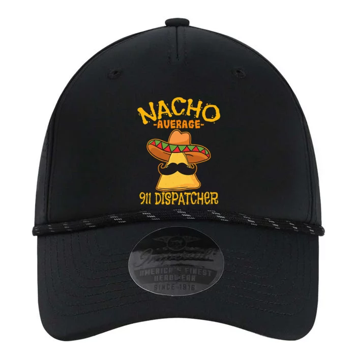 Nacho Average 911 Dispatcher Mexican Messenger Cinco De Mayo Performance The Dyno Cap