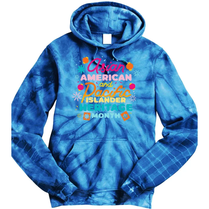 National Asian And Pacific Islander Heritage Month Tie Dye Hoodie