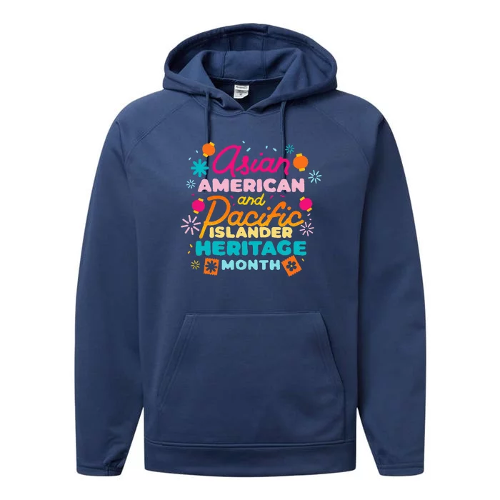 National Asian And Pacific Islander Heritage Month Performance Fleece Hoodie