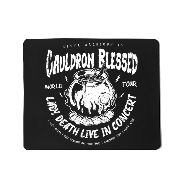 Nesta Archeron Acotar Cauldron Blessed Lady Death Band Mousepad