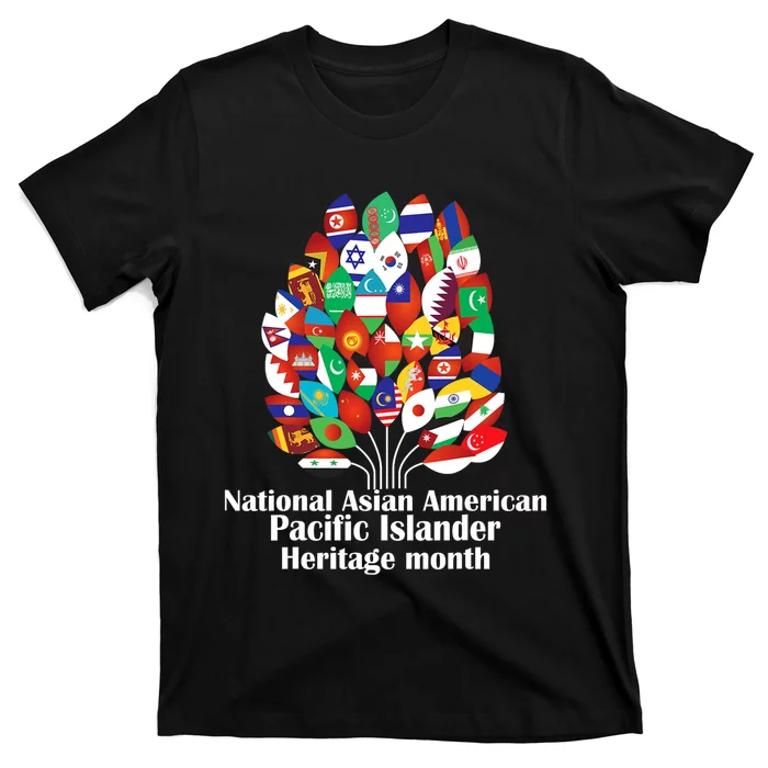 National Asian American Pacific Islander Heritage Month tree T-Shirt