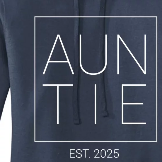 New Aunt Auntie 2025 Gift Women's Pullover Hoodie