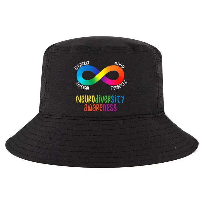 Neurodiversity Awareness ADHD Autism Dyslexia Tourette Cool Comfort Performance Bucket Hat