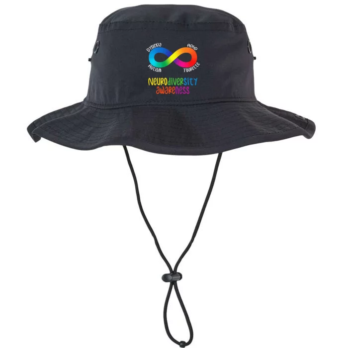 Neurodiversity Awareness ADHD Autism Dyslexia Tourette Legacy Cool Fit Booney Bucket Hat