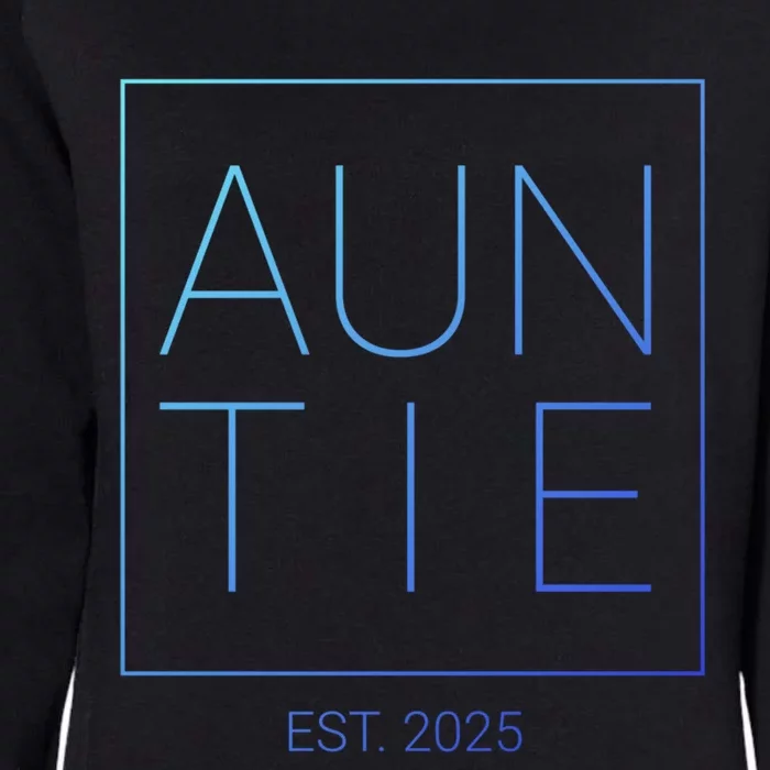 New Aunt Auntie 2025 Gift Womens California Wash Sweatshirt