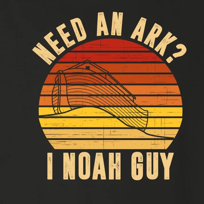 Need An Ark I Noah Guy Funny Christian Toddler Long Sleeve Shirt