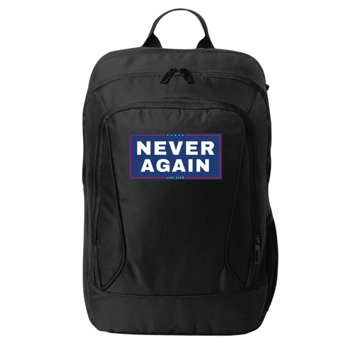 Never Again Anti Trump City Backpack