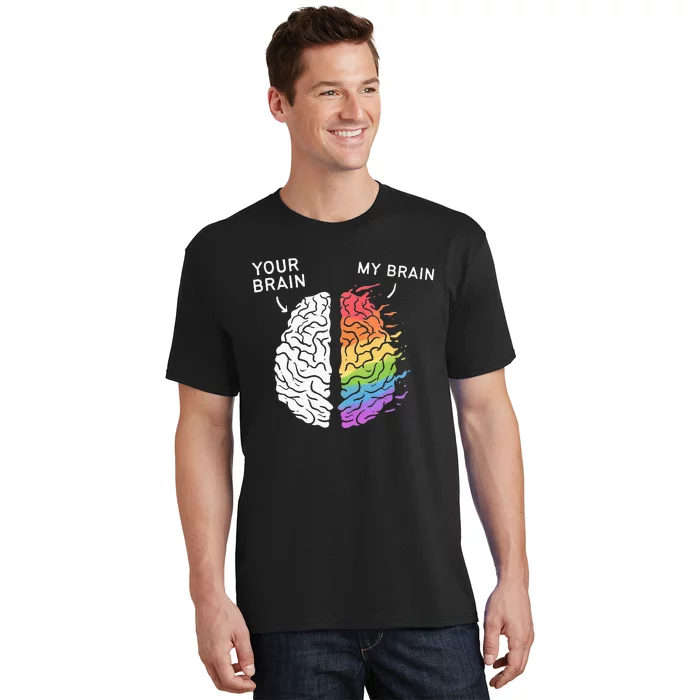 Neurodivergent ADHD ASD Aspergers Autism Neurodiversity T-Shirt