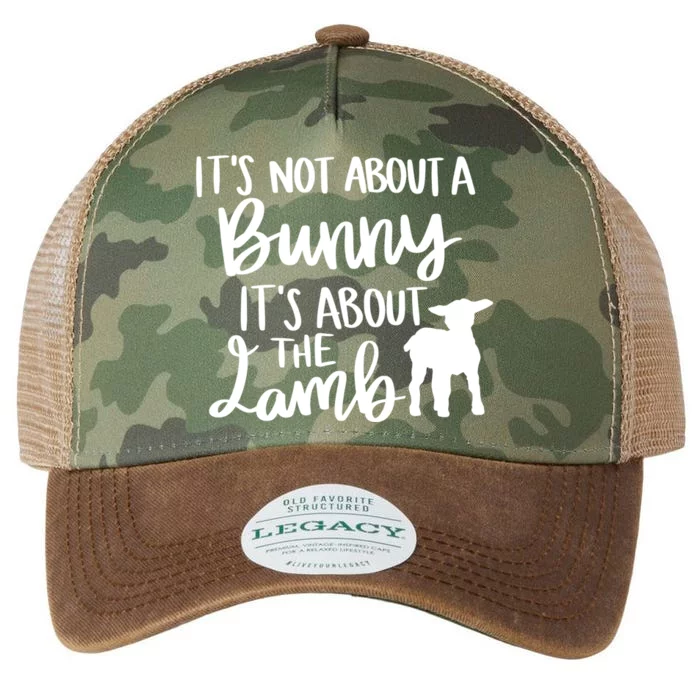 Not About A Bunny It's About The Lamb Legacy Tie Dye Trucker Hat