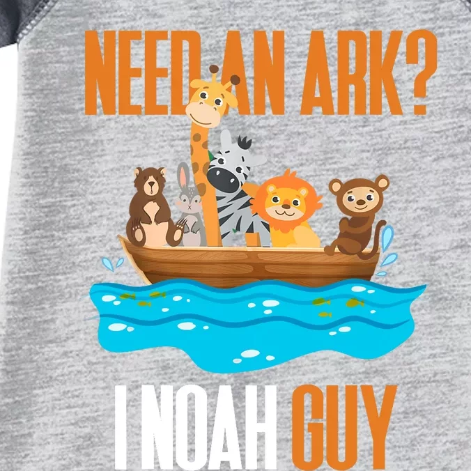 Need An Ark? I Noah Guy Pun Church Gift For Infant Baby Jersey Bodysuit