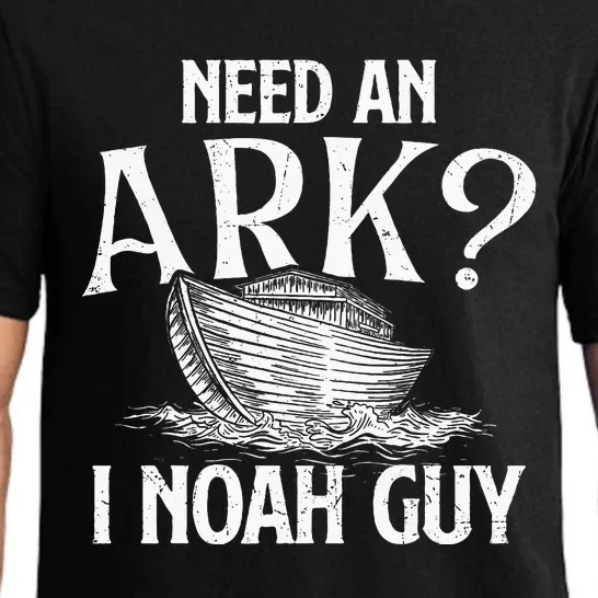 Need An Ark I Noah Guy Christian Believer Faith Religious Pajama Set