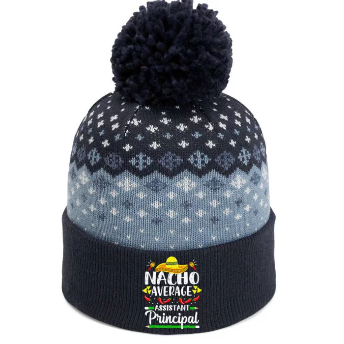 Nacho Average Assistant Principal Cinco De Mayo Teacher The Baniff Cuffed Pom Beanie