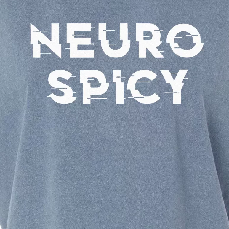 Neurospicy ADHD Autism Neurodiversity Neurodivergent Garment-Dyed Women's Muscle Tee