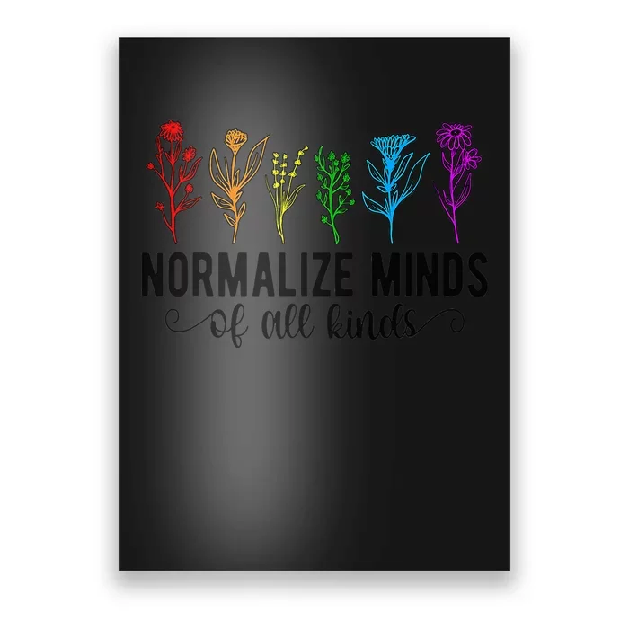 Neurodiversity Autism Awareness Neurodivergent Poster