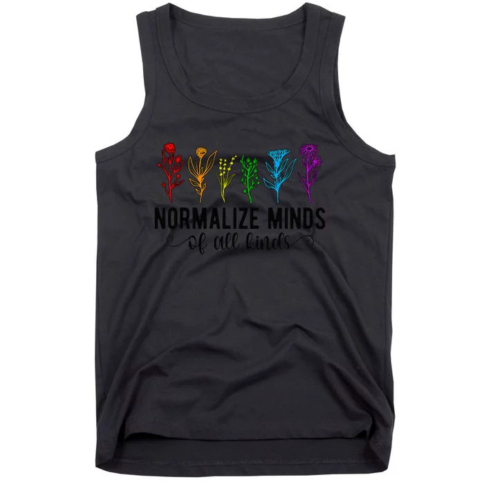 Neurodiversity Autism Awareness Neurodivergent Tank Top