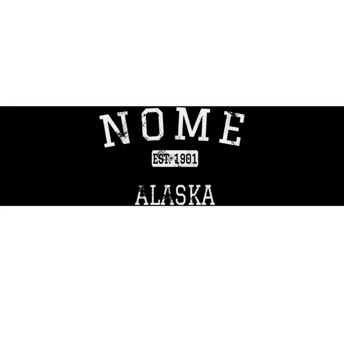 Nome Alaska AK Vintage Bumper Sticker