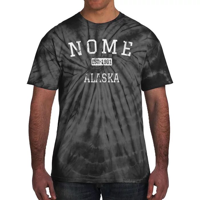 Nome Alaska AK Vintage Tie-Dye T-Shirt