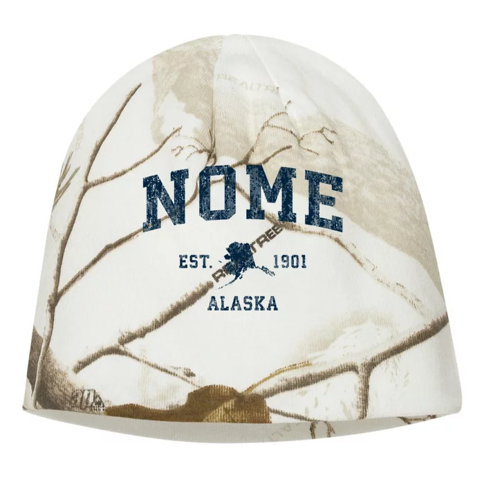 Nome Alaska Ak Vintage Sports Kati - Camo Knit Beanie