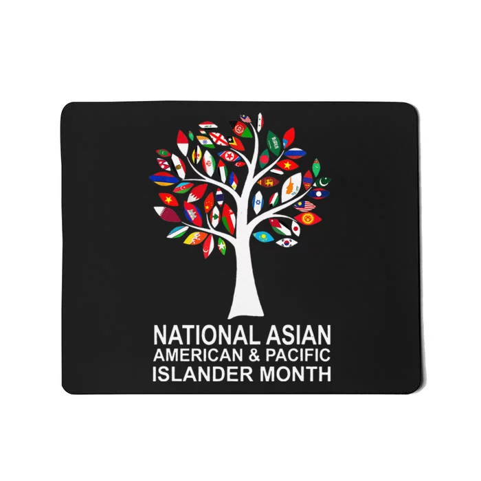 National Asian American Pacific Islander Heritage Month Tree Mousepad