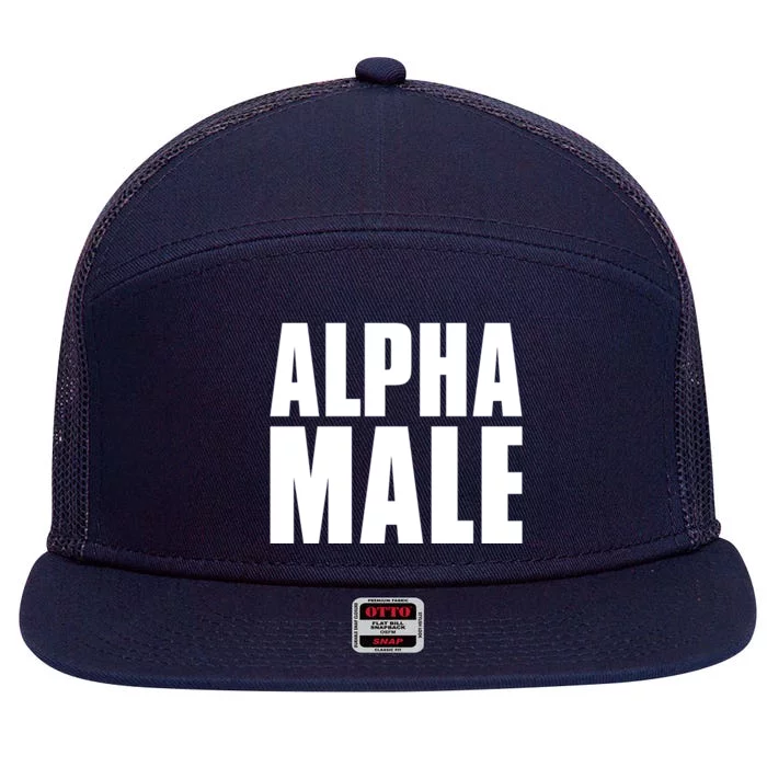 Nick Adams Alpha Male 7 Panel Mesh Trucker Snapback Hat