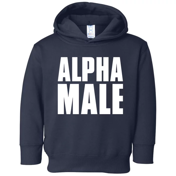 Nick Adams Alpha Male Toddler Hoodie