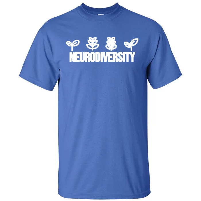 Neurodiversity Autism Awareness Autistic Graphic Gift Tall T-Shirt